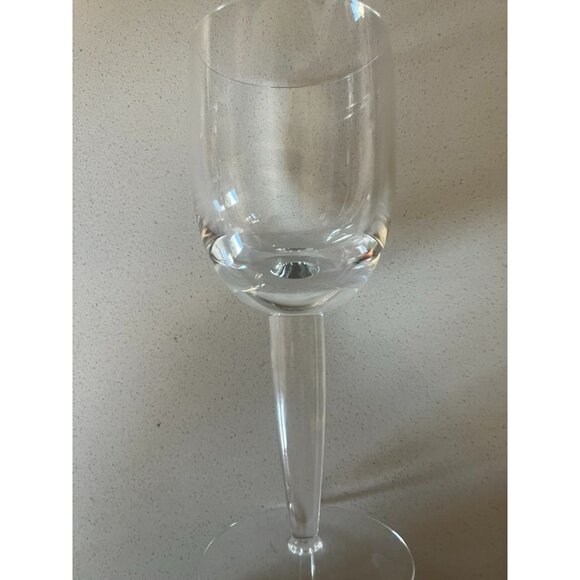 Denby "White" Set Of 4 White Wine Glasses Made In Sweden Vintage Hard to Find - Picture 7 of 7